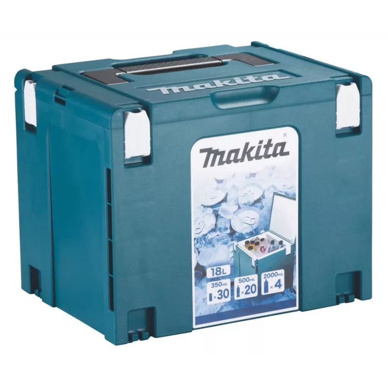 Makita MAKPAC šalto laikymo dėžė su šilumos izoliacija, 4 dydis, 18 l, mėlyna (198253-4)