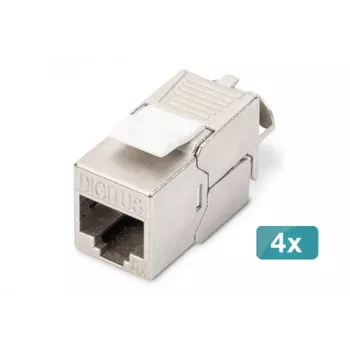 DIGITUS CAT 6A Kiestone modulis ekranuotas beįrankis 4 vnt DN-93615-4