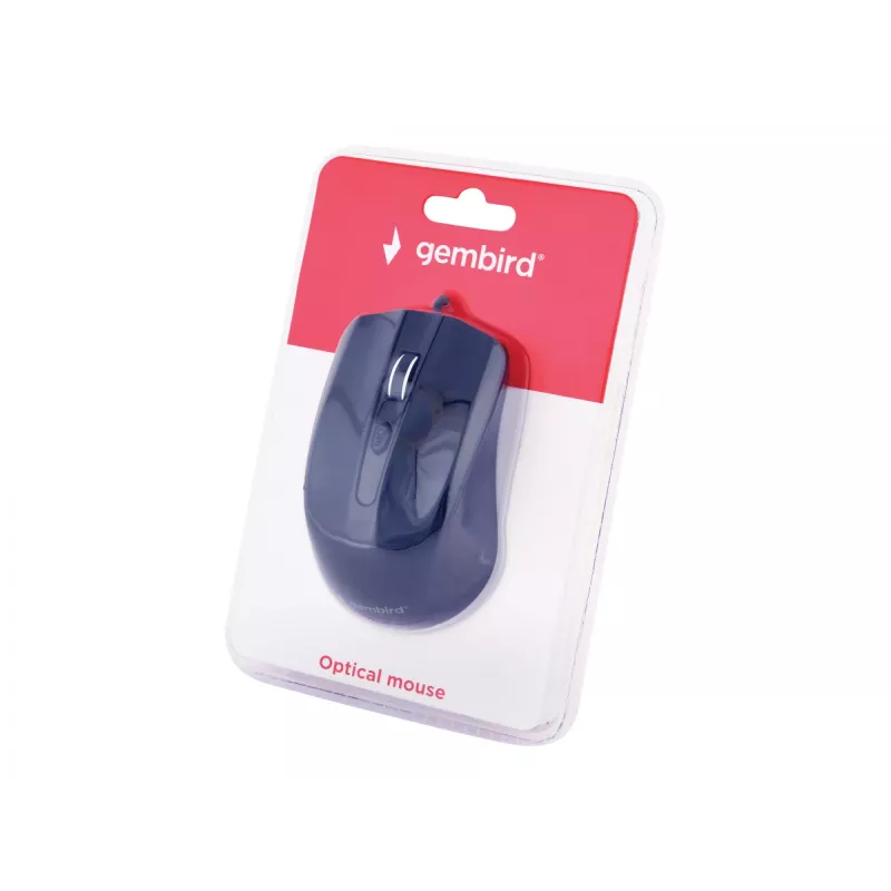 Gembird MUS-4B-01 pelė ambidekstrinė USB Type-A optinė 1200 DPI