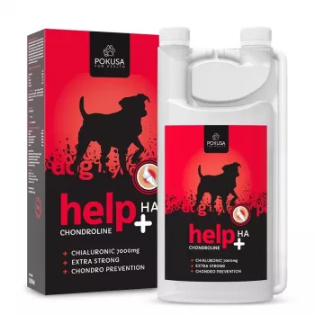 POKUSA ChondroLine Help + HA papildas šunims – 1000 ml