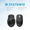 HP 435 Multi-Device Wireless Mouse, ambidextrinė, RF Wireless + Bluetooth, 4000 DPI, juoda