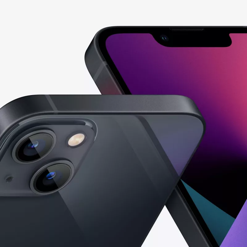 REFURB. Telefonas iPhone 13 128GB Juodas A klasės atnaujintas