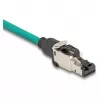 DeLOCK 86017 laido jungtis RJ45/LSA juoda sidabrinė vyriška