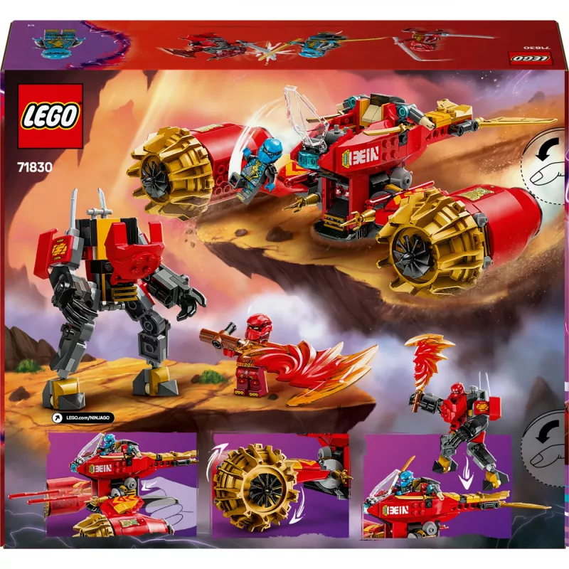 LEGO NINJAGO 71830 Kario Mech Storm Rider