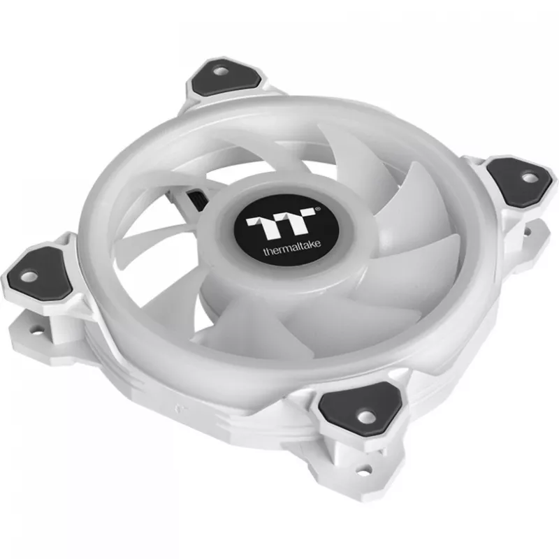 Thermaltake Riing Quad 12 ARGB korpuso ventiliatorius 120mm baltas