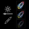 LED neoninis dekoratyvinis skydas MANTA SNL91MT Style RAKETA