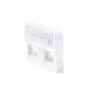Sieninis lizdas Lanview LKS830 45x45 mm 2 prievadai Ethernet