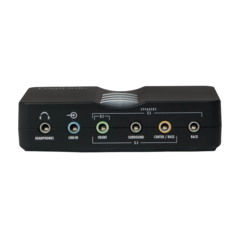 LogiLink USB garso dėžutė Dolby 7.1 8 kanalų 7.1