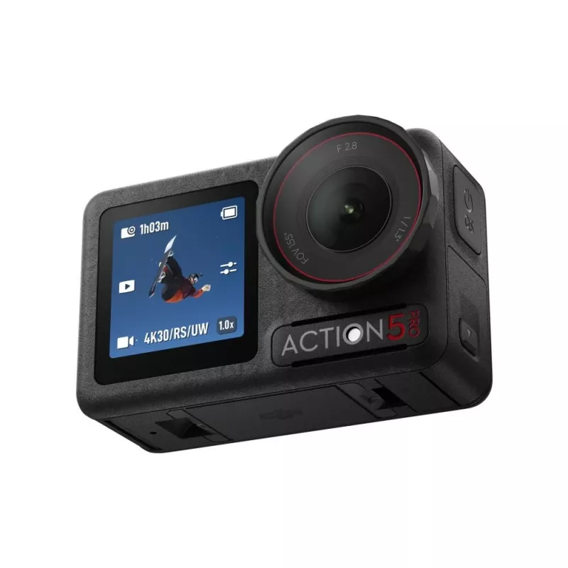 DJI Osmo Action 5 Pro veiksmo sporto kamera 40 MP 4K Ultra HD CMOS 25.4 / 1.3 mm (1 / 1.3) Wi-Fi 146 g