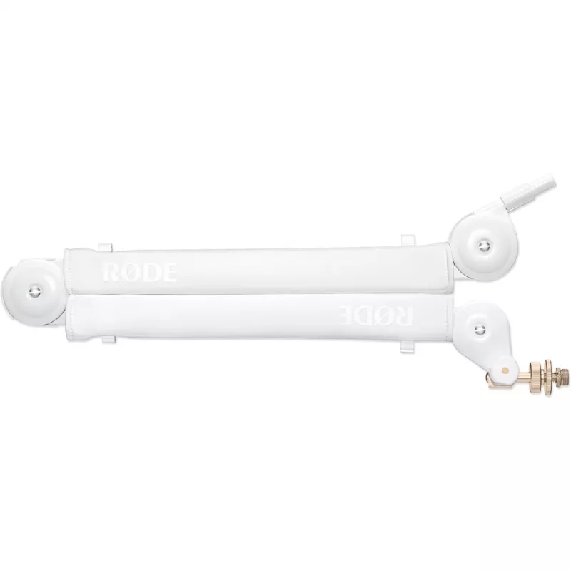 Mikrofono rankena RØDE PSA1 White – reguliuojamas studijinis stovas, 840 mm aukštis, sukamoji galvutė, kabelių valdymas