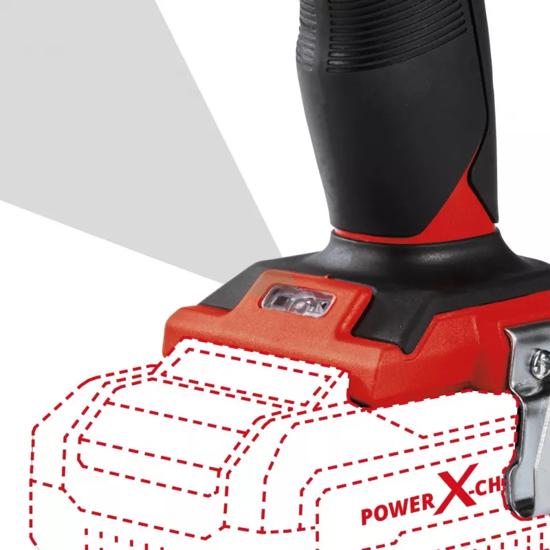 Einhell TE-CD 48 1500 RPM Besuktinis 1.41 kg Juoda, Raudona
