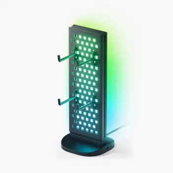 Nanoleaf Pegboard Lighted Desk Dock – Šviesos lenta su USB stotelė