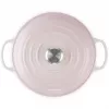 Le Creuset Signature 26 cm Gourmet Profesionalus Puodas Rožinis