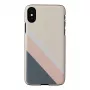 Apsauginis dėklas iš medžio ir polikarbonato iPhone X/XS – Pink Suit Black