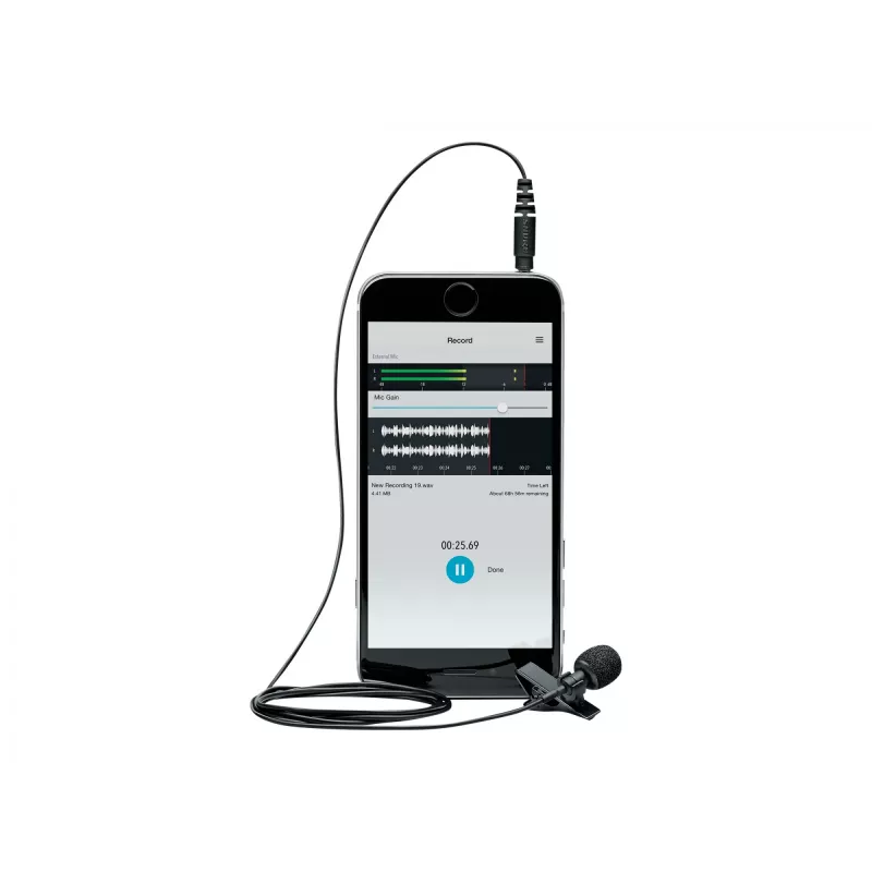 Shure MVL Lavalier mikrofonas išmaniesiems telefonams ir planšetėms