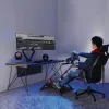 NanoRS RS155 Sulankstomas plieninis vairo ir pedalų stovas žaidimams