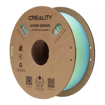 3D spausdinimo filamentas Creality PLA 1,75 mm, 1 kg — Mėlyna/Žalia/Rausva (Creality 3301010424)