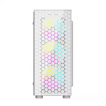 Korpusas kompiuterinis žaidimams Fornax 500, baltas