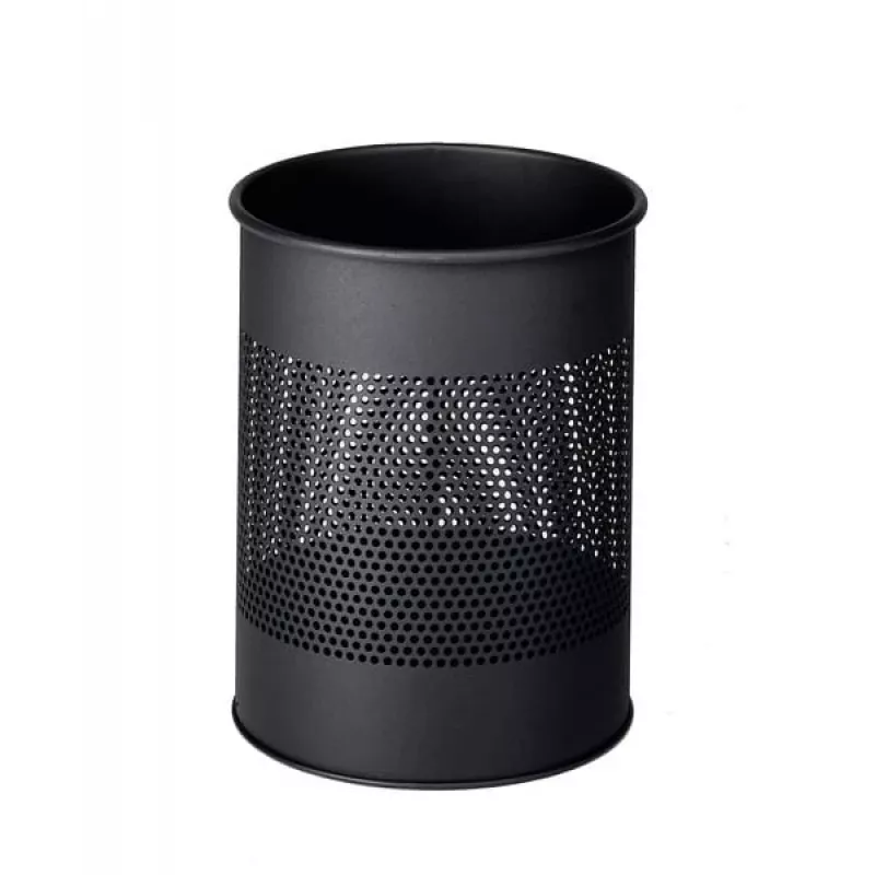 Durable šiukšlių dėžė popieriui - apvali - 15 L - plienas