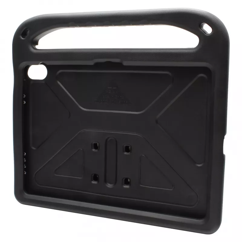 RealPower Shell dėklas iPad 10th Gen (10.9 colio) — putplastis, juoda