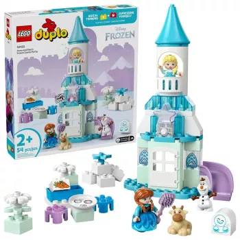 Konstruktorius LEGO DUPLO 10455 Disney Anna ir Elsa ledo rūmų vakarėlis — DUPLO rinkinys, 54 detalės, 4 minifigūrėlės, amžius 2+