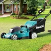 Makita DLM481Z akumuliatorinė vejapjovė stūmiamoji juoda mėlyna metalinė
