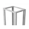 Stovas atviras 19 inch 42U 600x1000 pilkas Lanberg