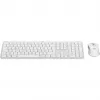 Logitech MK950 Signature Slim klaviatūros ir pelės rinkinys, belaidis RF + Bluetooth, QWERTZ vokiškas, grafito/baltos spalvos
