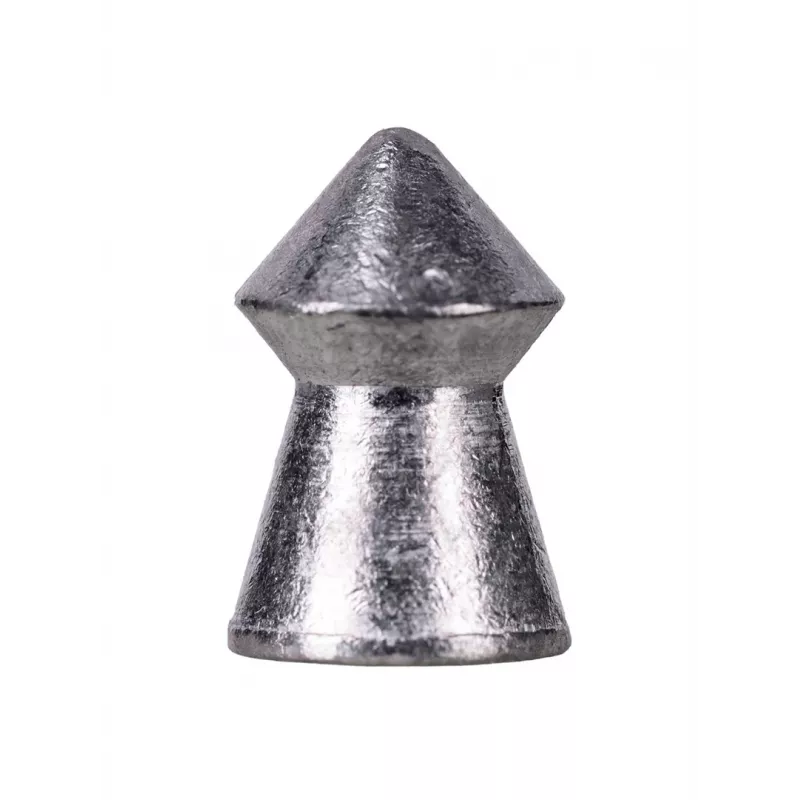 Šaudymo šratai RANGER PRORO 5.5 mm, diabolo formos, sidabriniai, 250 vnt., aliumininė dozatorė