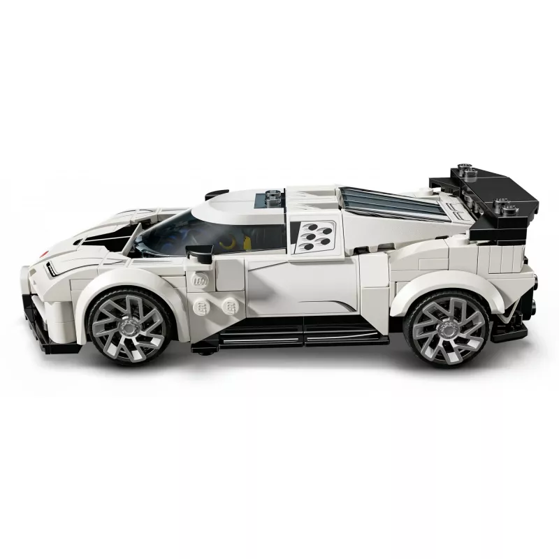 LEGO Speed Champions Bugatti Centodieci 77240 – 291 dalių, 1 minifigūrėlė, nuo 9 m.