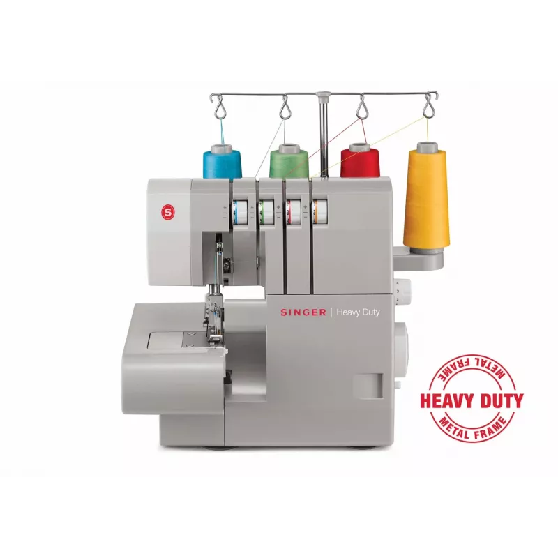 Overlock siuvimo mašina SINGER 14HD854 Heavy Duty 120W pilka