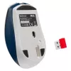 Belaidė žaidimų pelė DEFENDER MM-282 RF – ambidekstrinė, optinė 1800 DPI, 5 mygtukai, USB, maitinama baterija