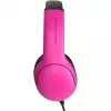PDP PS5 ir PC NEBULA ULTRA VIOLET AIRLITE LAIDINĖ AUSINĖ, Laidinė, Žaidimų, Ausinė, Juoda, Rožinė