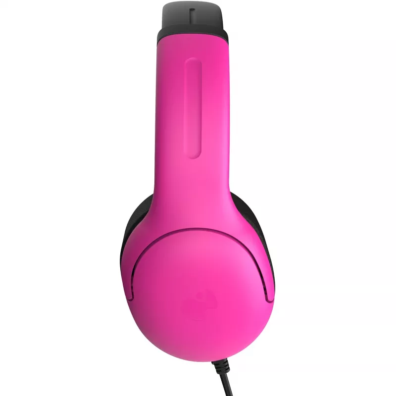 PDP PS5 ir PC NEBULA ULTRA VIOLET AIRLITE LAIDINĖ AUSINĖ, Laidinė, Žaidimų, Ausinė, Juoda, Rožinė