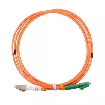 Patchcord Extralink LC/UPC - LC/APC daugiamodis OM2 dupleksinis 3 mm 2 m