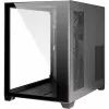 Korpusas Inter-Tech C-501 Aspect Midi Tower Juodas