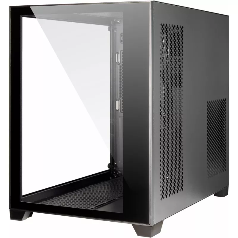 Korpusas Inter-Tech C-501 Aspect Midi Tower Juodas