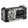Nešiojamas avarinis radijas Sangean MMR-99 DAB+ su rankine sukama ir saulės baterija, Arctic Camo