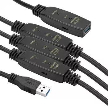 USB 3.0 ilginimo kabelis AF – AM, 30 m