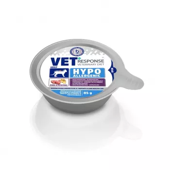 VET RESPONSE Hipogalerginė Kiauliena – šlapias ėdalas katėms – 85g