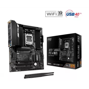 ASRock X870 Pro-A WiFi AMD X870 AM5 ATX pagrindinė plokštė