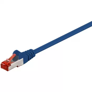 Wentronic Goobay CAT 6 jungiamasis kabelis, S/FTP (PiMF), mėlynas, 50 m - LSZH halogenų neturintis, varinis (68276)