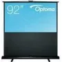 Optoma Panoview Pull Up DP-9092MWL - ekranas - 234 cm (92 inch) - 16:9 - matinė balta - juoda - skirtas Optoma HZ40STx, UHD35x