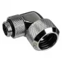 Alphacool 17394 90° jungtis 16 mm kietam vamzdeliui chromuota
