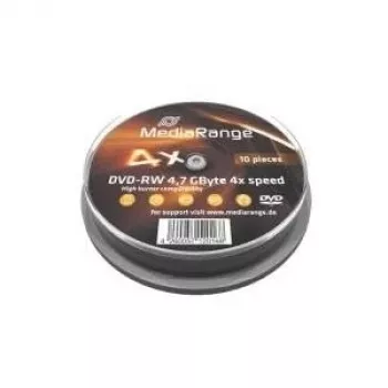 MediaRange MR450 DVD-RW 4.7 GB 10 vnt. perrašomi diskai