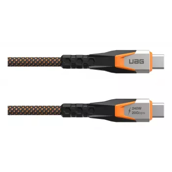 USB C į USB C laidas C2G 9B4415114097 USB 3.2 Gen 2x2 0.75 m — Juodas/Oranžinis