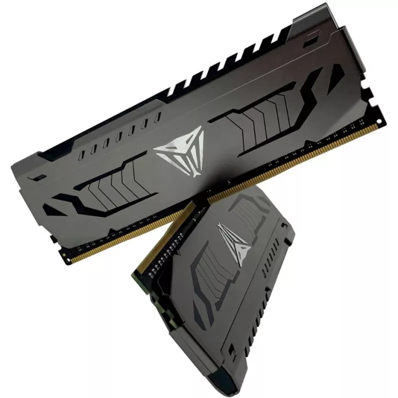 32 GB Patriot DIMM 3600 (2x 16 GB) Dual-Kit (grau, PVS432G360C8K, Viper Steel, INTEL XMP)