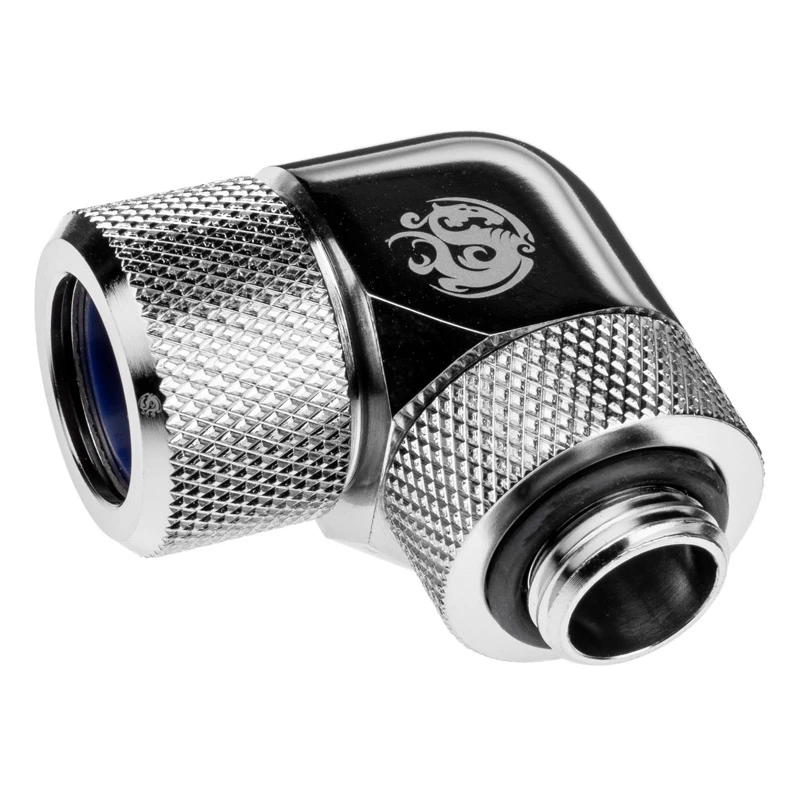 Vamzdelis kompiuterio aušinimo sistemai BitsPower BP-E90RMLA14 — Žalvaris, 14 mm skersmuo, Sidabrinis