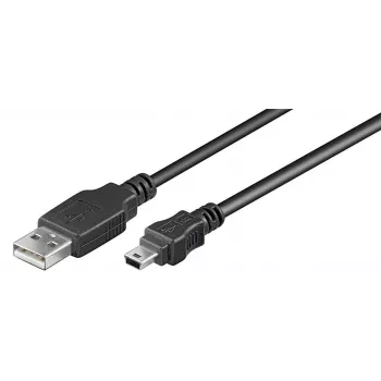 Goobay USB 2.0 Hi-Speed kabelis | 50768 | USB-A į mini-USB USB 2.0 kištukas (A tipo) | USB 2.0 mini kištukas (B tipo, 5 kontaktų)