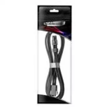 CableMod 4 kontaktų ATX ilginimo kabelis CM-PCAB-4ATX-N45KK-2PK-R 45 cm Juodas